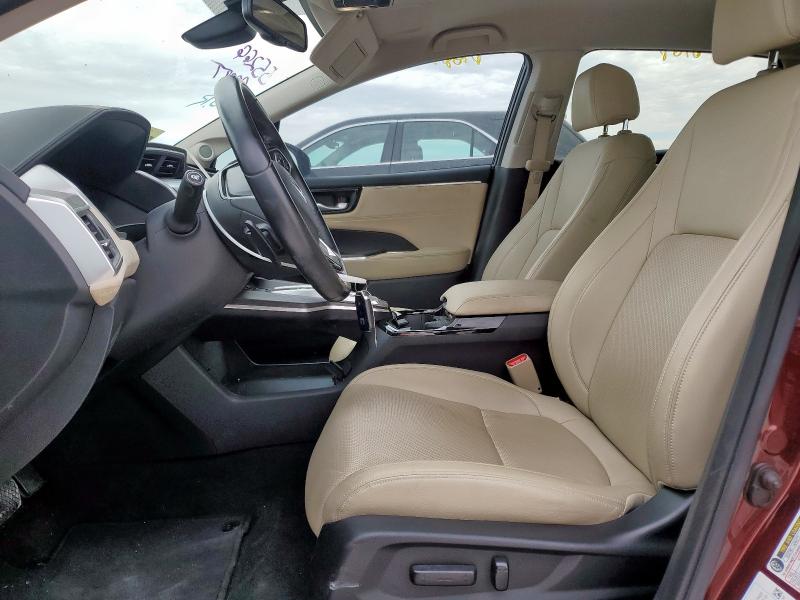 2018 HONDA CLARITY TO JHMZC5F31JC019586