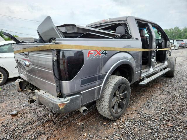 FORD F150 SUPER 2013 gray  gas 1FTFW1ET5DFB48598 photo #4