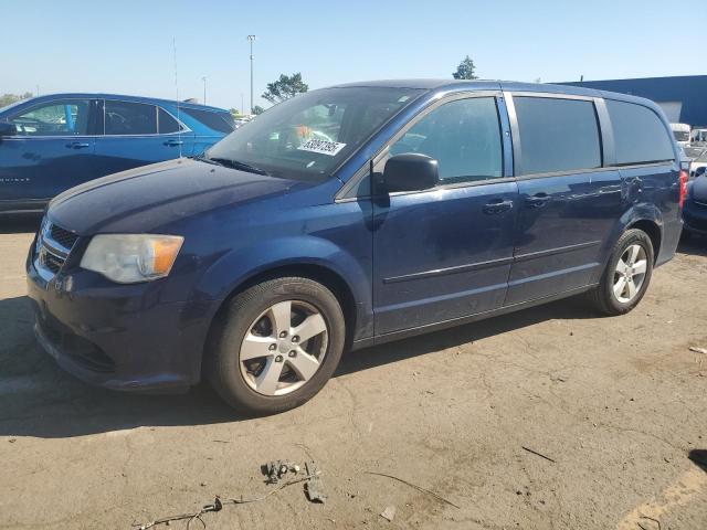 DODGE GR CARAVAN 2013 blue  flexible fuel 2C4RDGBG2DR532750 photo #1
