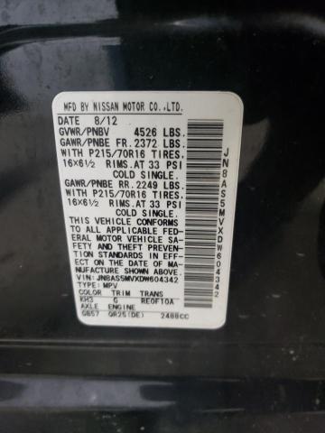2013 NISSAN ROGUE S - JN8AS5MVXDW604342