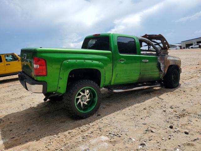 CHEVROLET SILVERADO 2008 green  gas 2GCEC13CX81138833 photo #4