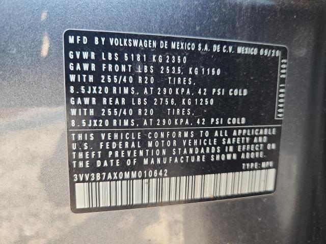 2021 VOLKSWAGEN TIGUAN SE - 3VV3B7AX0MM010642