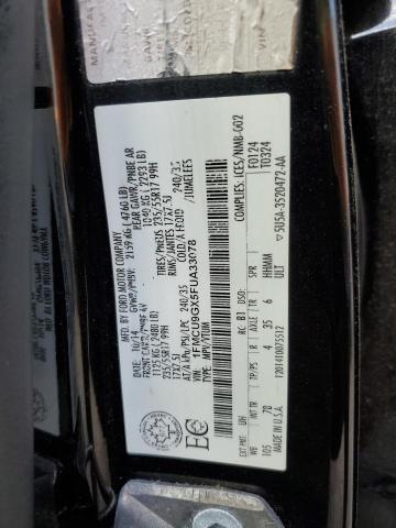 2015 FORD ESCAPE SE - 1FMCU9GX5FUA33078