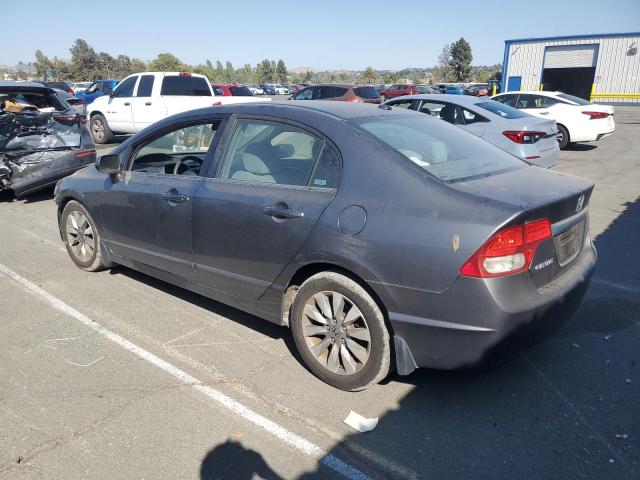 HONDA CIVIC EX 2009 gray  gas 19XFA16889E026313 photo #3