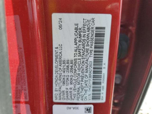 2024 HONDA ACCORD EX 1HGCY1F36RA072603