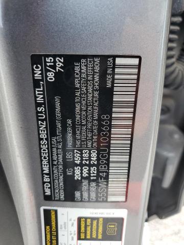 2016 MERCEDES-BENZ C 300 55SWF4JB9GU103668
