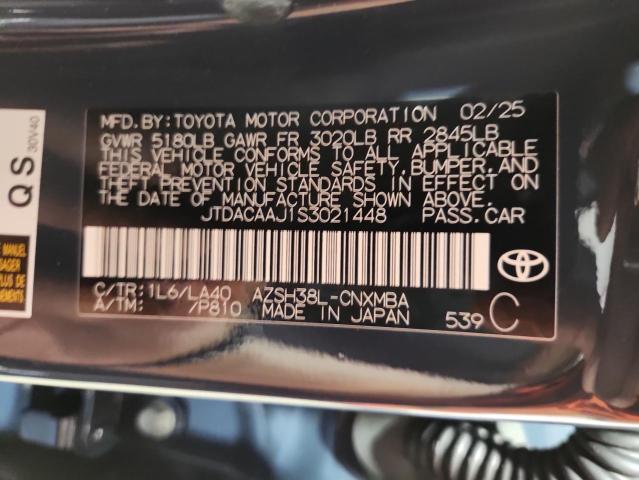 2025 TOYOTA CROWN SIGNIA XLE JTDACAAJ1S3021448