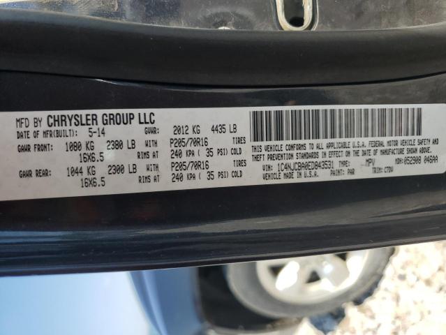 2014 JEEP COMPASS SP - 1C4NJCBA0ED843531