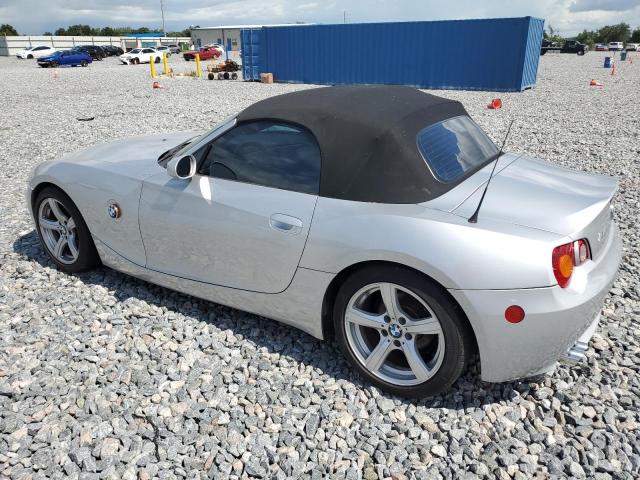BMW Z4 2.5 2004 silver converti gas 4USBT33554LS51250 photo #3