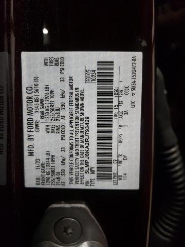 2024 LINCOLN NAUTILUS R 5LMPJ8KA2RJ793429