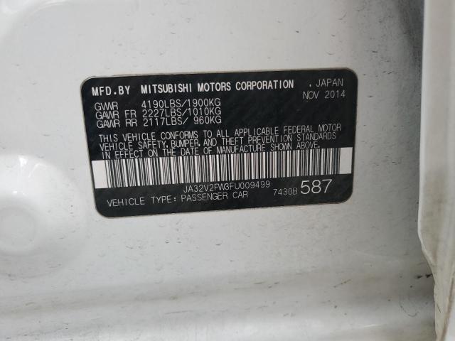 2015 MITSUBISHI LANCER SE JA32V2FW3FU009499