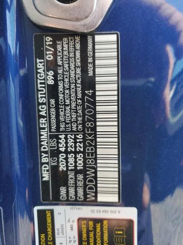 2019 MERCEDES-BENZ C 300 4MAT WDDWJ8EB2KF870774