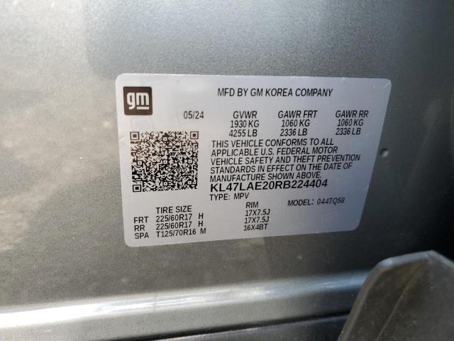 2024 BUICK ENVISTA PR KL47LAE20RB224404