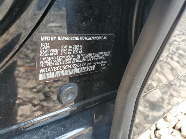 2015 BMW 750 XI - WBAYB6C56FD225478