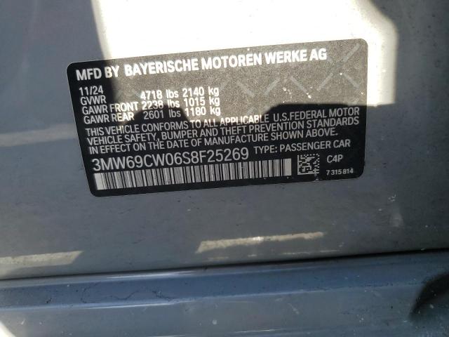 2025 BMW 330I 3MW69CW06S8F25269