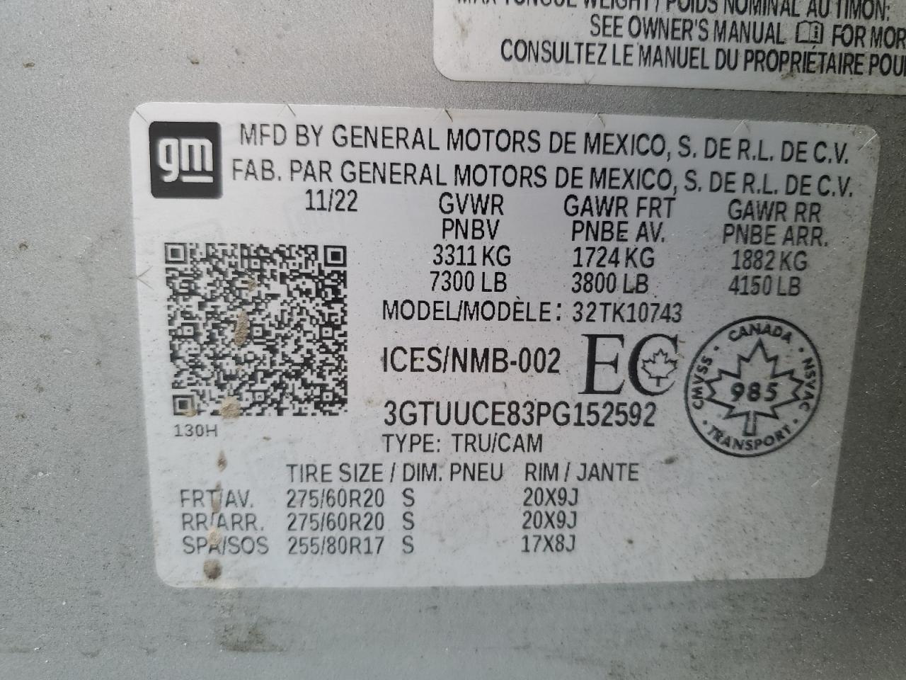 GMC SIERRA K1500 ELEVATION