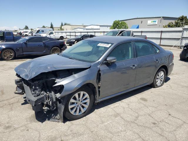 VOLKSWAGEN PASSAT S 2014 gray sedan 4d gas 1VWAT7A33EC113036 photo #1
