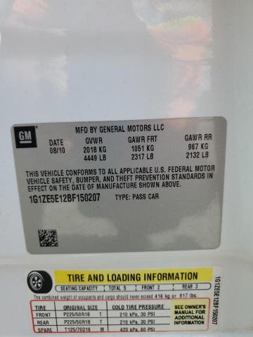 2011 CHEVROLET MALIBU LTZ - 1G1ZE5E12BF150207