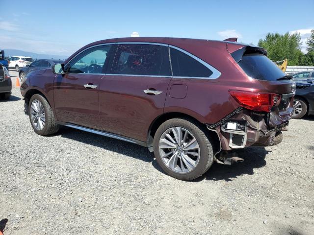 2017 ACURA MDX TECHNO 5FRYD4H59HB033802
