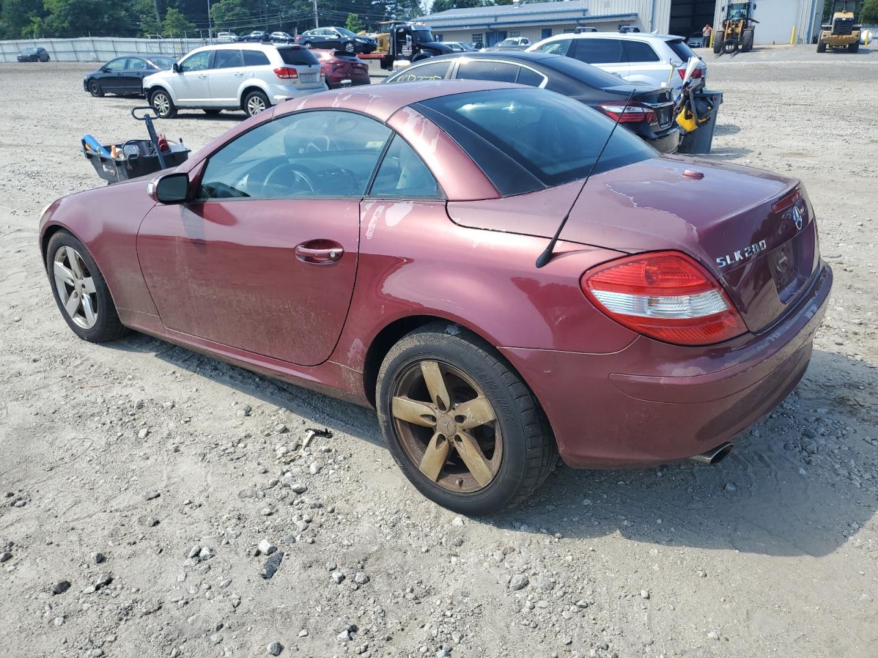 Lot #3287290986 2008 MERCEDES-BENZ SLK 280