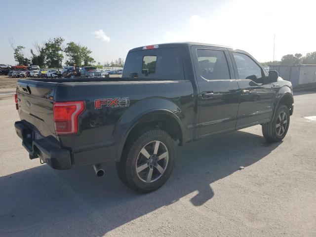 FORD F150 SUPER 2015 black crew pic gas 1FTEW1EG9FFB68385 photo #4