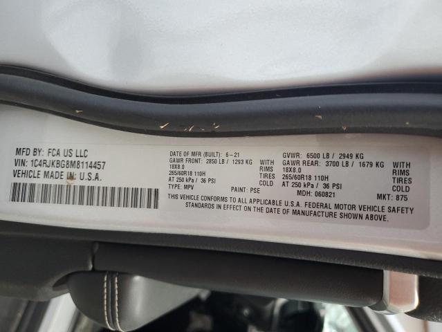 2021 JEEP GRAND CHER 1C4RJKBG8M8114457