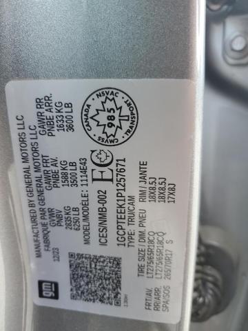 2023 CHEVROLET COLORADO T 1GCPTEEK1P1257671