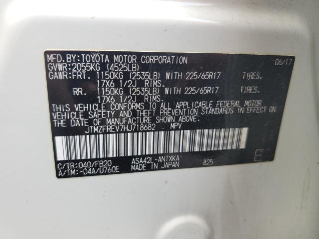 2017 TOYOTA RAV4 LE - JTMZFREV7HJ718682