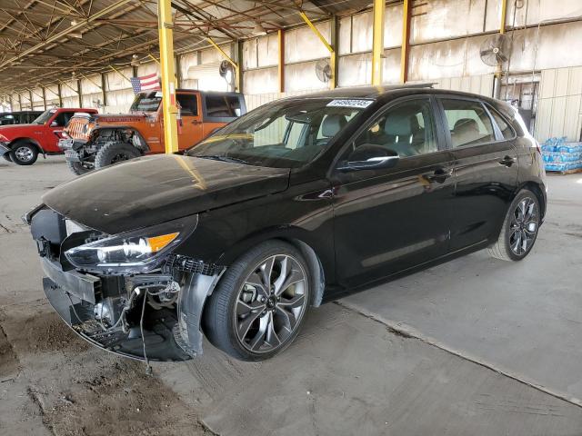 HYUNDAI ELANTRA GT 2019 black  gas KMHH55LCXKU109192 photo #1