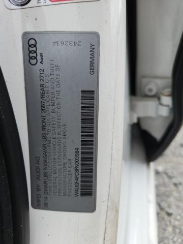 2015 AUDI A6 PREMIUM WAUGFAFC8FN003984