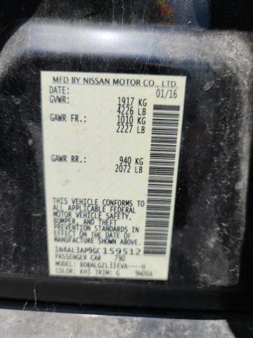2016 NISSAN ALTIMA 2.5 1N4AL3AP9GC159512