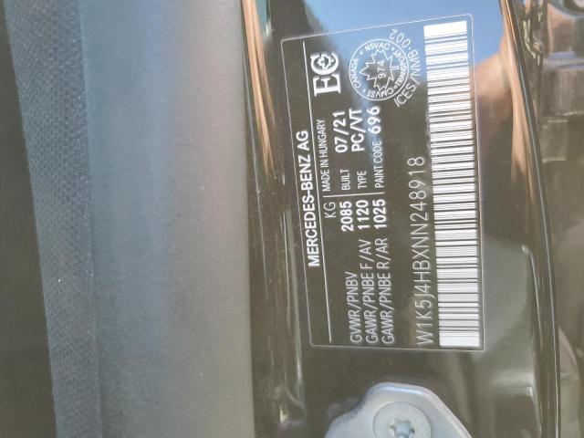 2022 MERCEDES-BENZ CLA 250 4M W1K5J4HBXNN248918