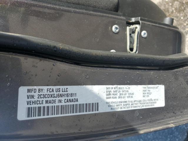 2022 DODGE CHARGER SC 2C3CDXGJ6NH161811