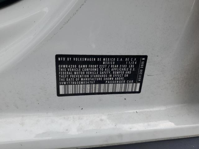 2025 VOLKSWAGEN JETTA GLI 3VW1T7BU3SM034757