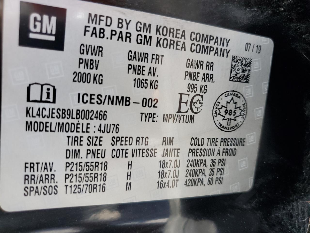 BUICK ENCORE PREFERRED