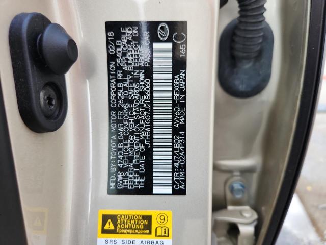 2018 LEXUS ES 300H - JTHBW1GG7J2186060