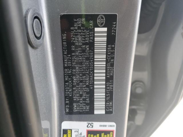 2025 TOYOTA CAMRY XSE 4T1DAACK1SU542667