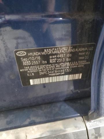 2017 HYUNDAI SONATA SPORT 5NPE34AF8HH497322