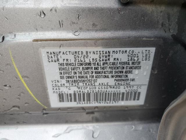 2022 NISSAN SENTRA SV - 3N1AB8CV9NY262197