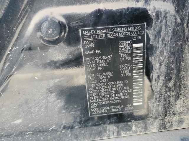 2015 NISSAN ROGUE S KNMAT2MT3FP540793
