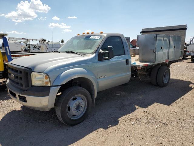 FORD F550 SUPER 2007 gray chassis diesel 1FDAF56P17EA65727 photo #3