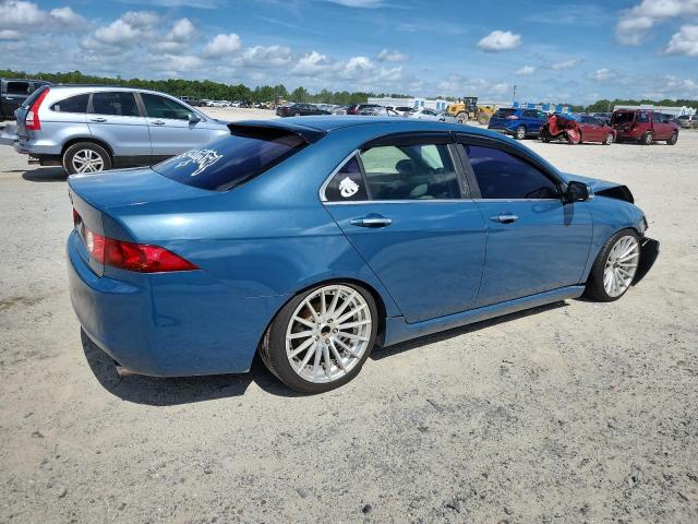 ACURA TSX 2004 blue  gas JH4CL96824C020663 photo #4