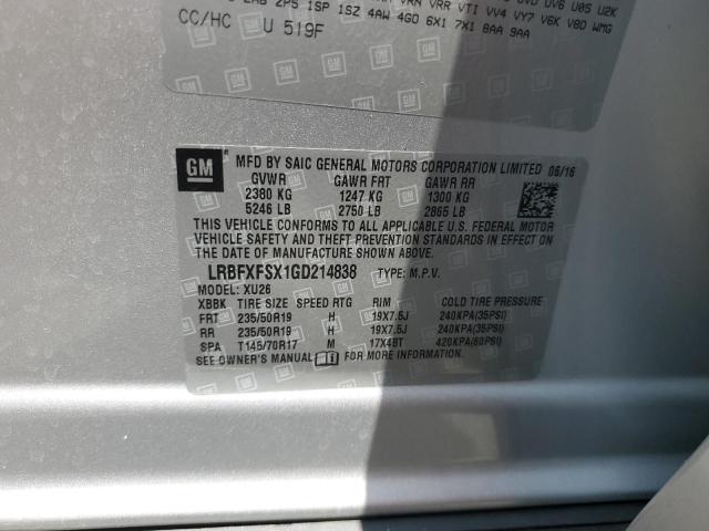 2016 BUICK ENVISION P LRBFXFSX1GD214838