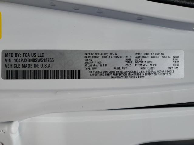 2025 JEEP WRANGLER S - 1C4PJXDN0SW518765