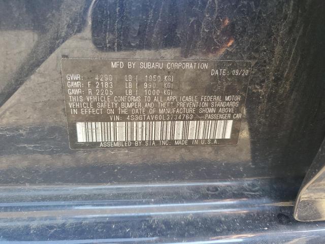 2020 SUBARU IMPREZA PR 4S3GTAV60L3734763