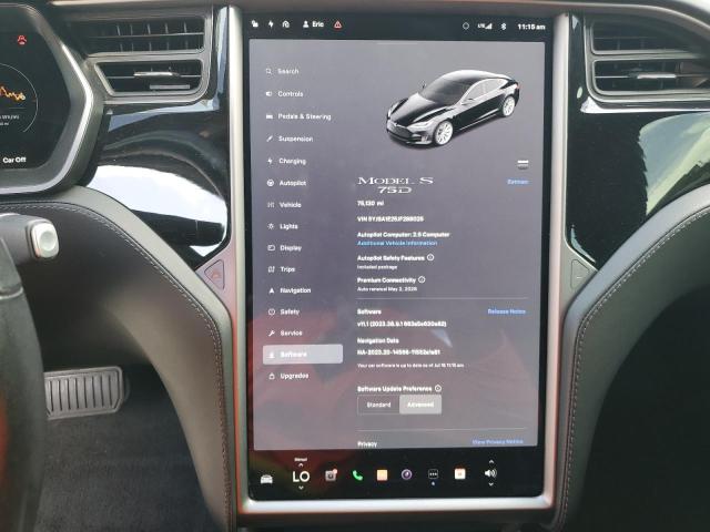 2018 TESLA MODEL S 5YJSA1E25JF288025