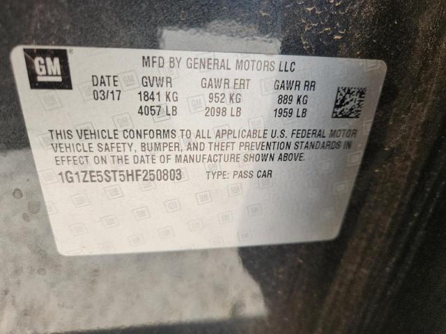 2017 CHEVROLET MALIBU LT - 1G1ZE5ST5HF250803