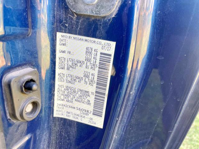 2017 NISSAN TITAN XD S 1N6BA1C44HN560982