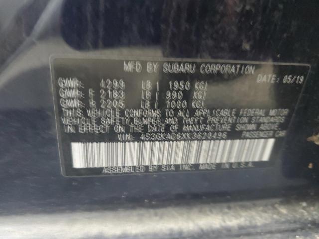2019 SUBARU IMPREZA PR 4S3GKAD6XK3620496