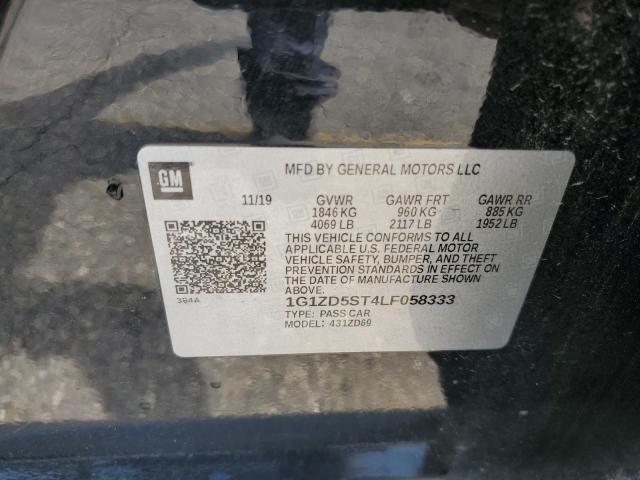 2020 CHEVROLET MALIBU LT - 1G1ZD5ST4LF058333